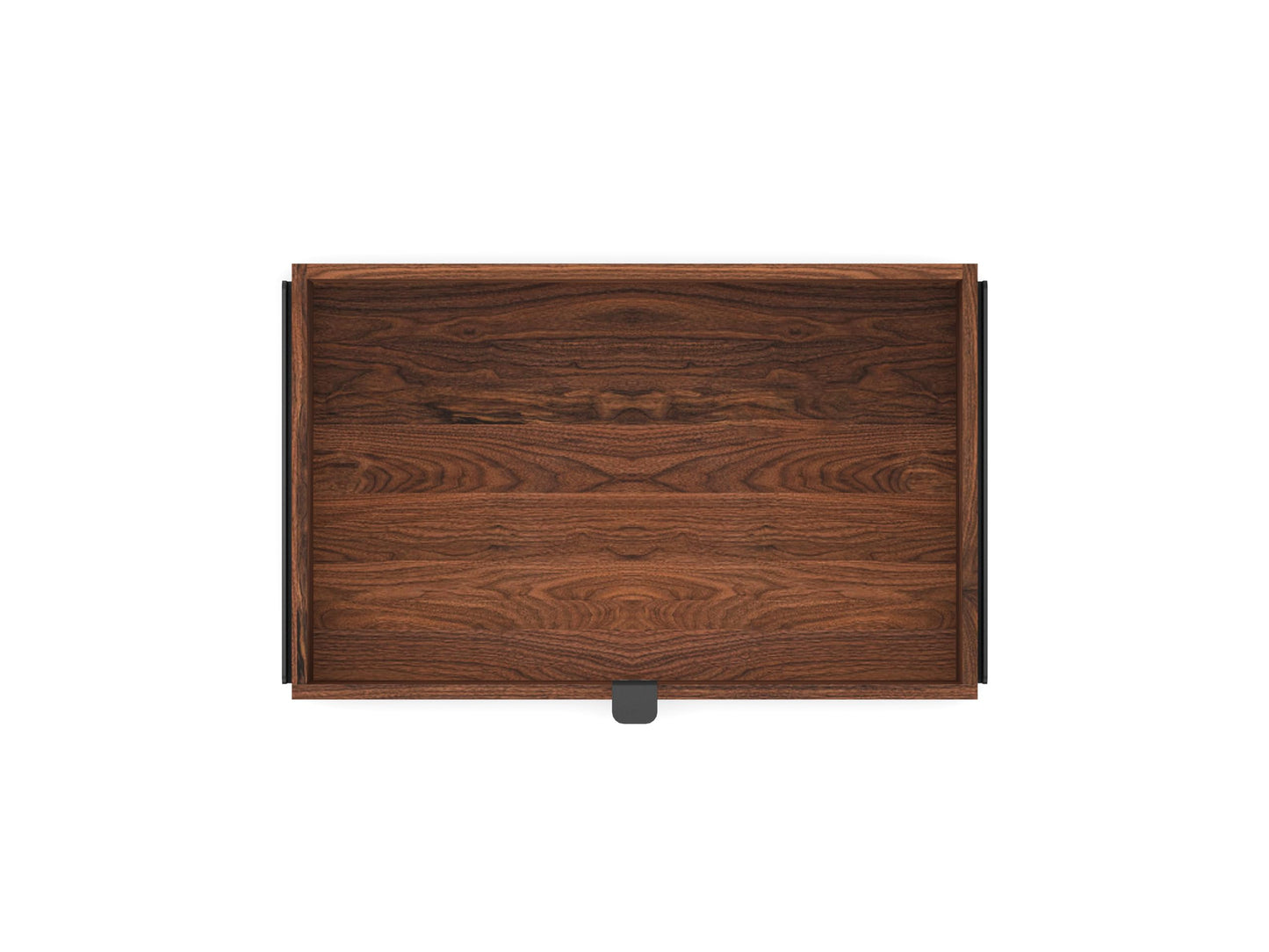 Oakywood Large Modular Drawer – Solid Wood Desk Organizer with Drawers – Document Holder & Office Storage – For Home Office Use – Black Walnut – Single Size