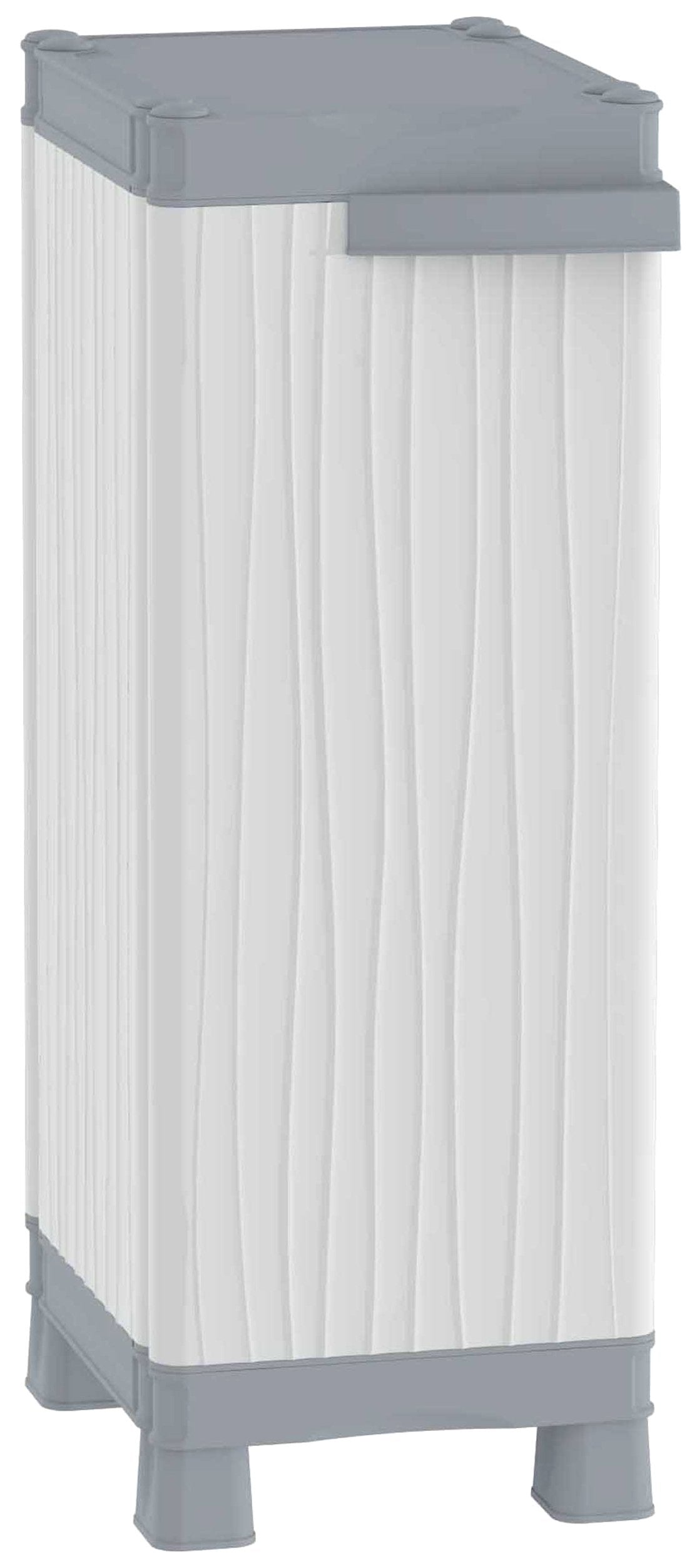 Terry, Base 350 UW, Cabinet 2 Internal Shelves. Color: Gray, Material: Plastic, Dimensions: 35x43.8x97.6 cm