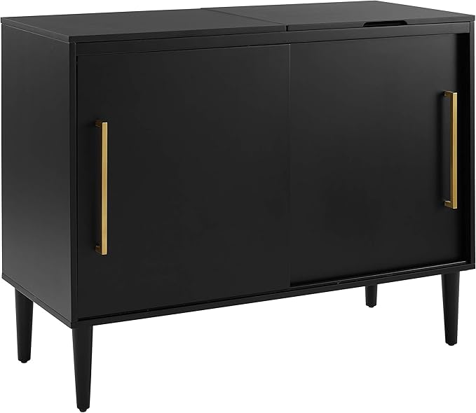 Crosley Furniture Everett Media Console and Record Player Stand