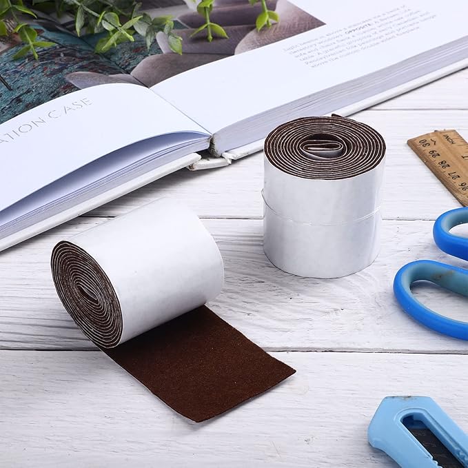 Shappy 2 Packs 120 x 2 x 0.04 Inch Felt Strips