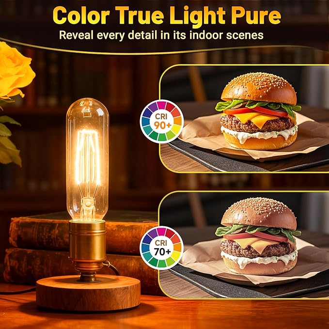 T10 Tubular Light Bulbs 40 Watt Incandescent Light Bulb, T10 Bulb, 120V 40W