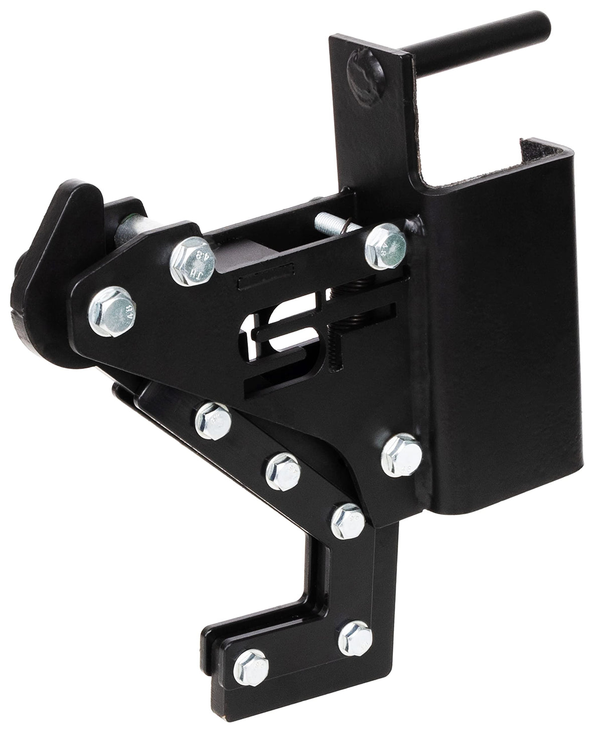 Signature Fitness Fitvids SF-3 1 – 500 Pound Capacity 3” x 3” Power Cage Squat Rack – Monolift Attachments – Black