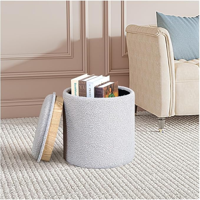PINPLUS Round Boucle Ottoman