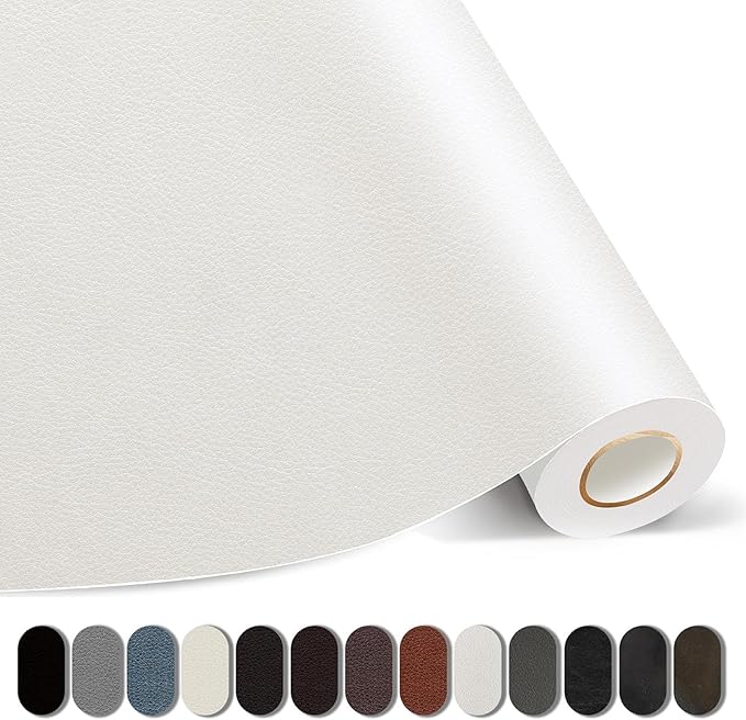 Kangshoon Leather Repair Patches, Self-Adhesive Leather Repair Tape, Stretch
