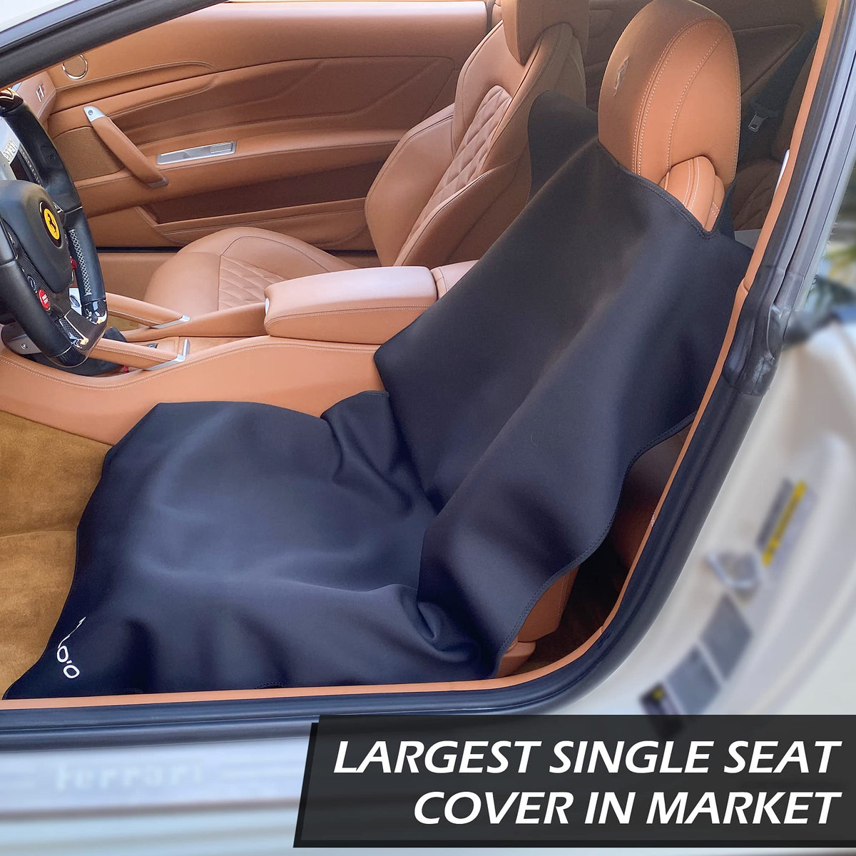 Malo'o Waterproof Car Seat Cover – Universal Neoprene Seat Protector for Cars, Trucks & SUVs, Protects Against Water, Sweat, Mud, Sand & Dogs, Ideal for Surfing, Swimming, Gym & Fishing