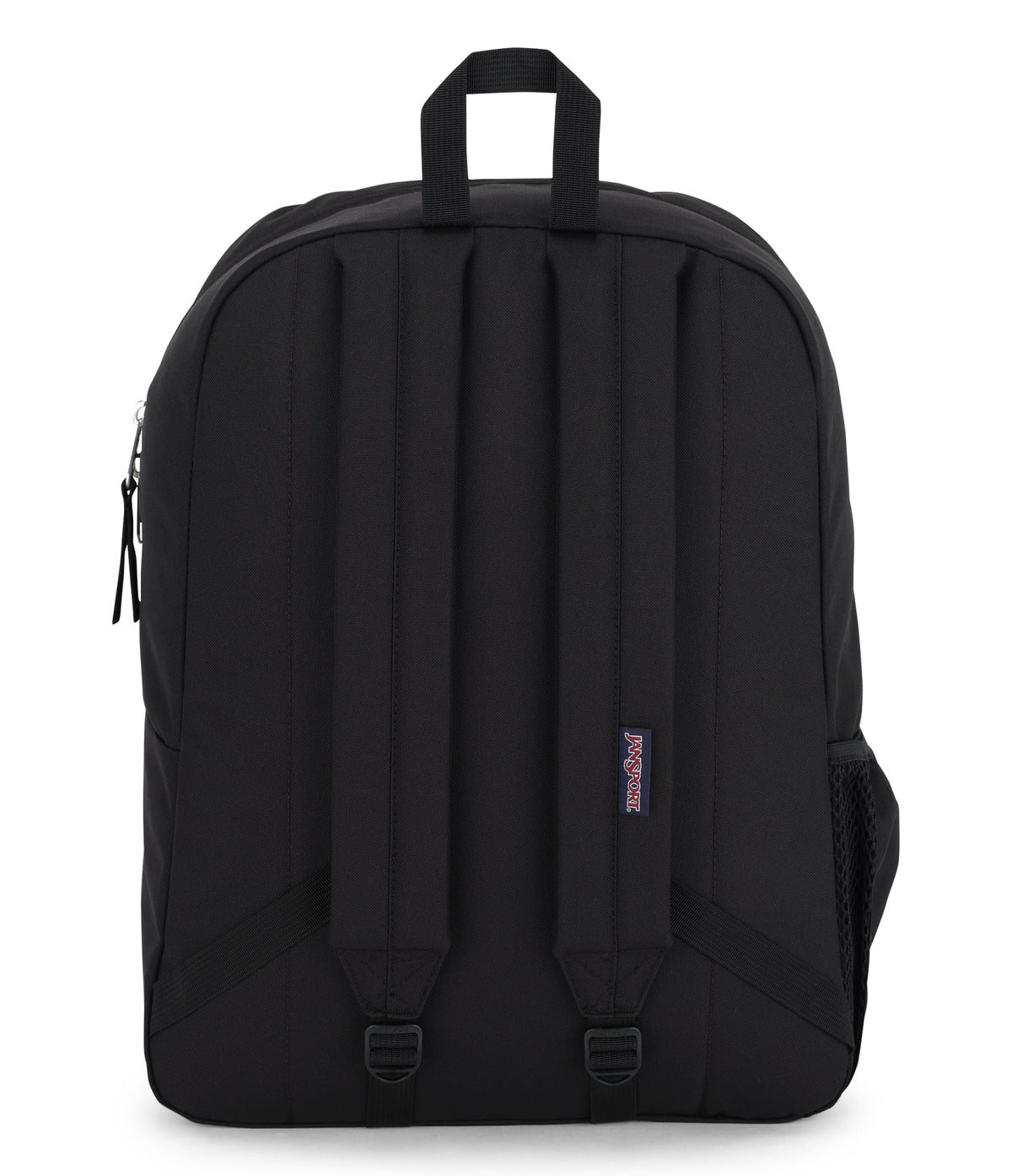 JanSport Cross Town Backpack 17" x 12.5" x 6" - Simple Bag for Everyone with 1 Main Compartment, Front Utility Pocket - Premium Class Accessories - Black