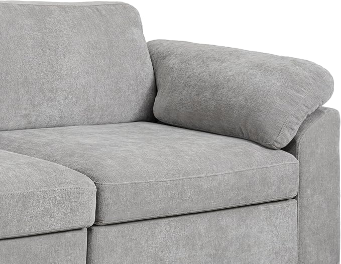 EASE MOOSE Sectional Modular Sofa, Comfty U Shape Sectional FSC Certified