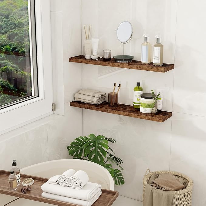 Fun Memories Floating Shelves for Wall, Floating Shelf for Living Room