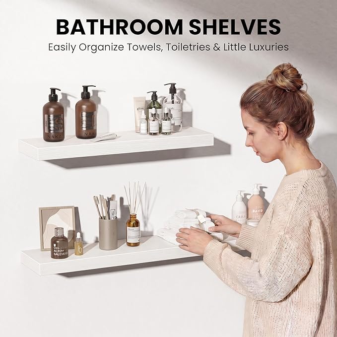 Fun Memories 55 Inch Floating Shelves