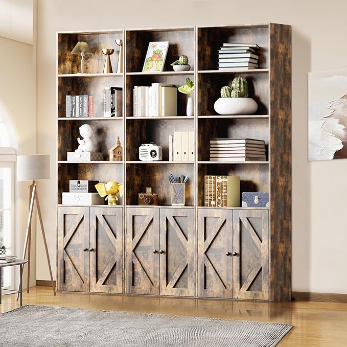 Bookshelf, 6-Tier Floor Bookcase