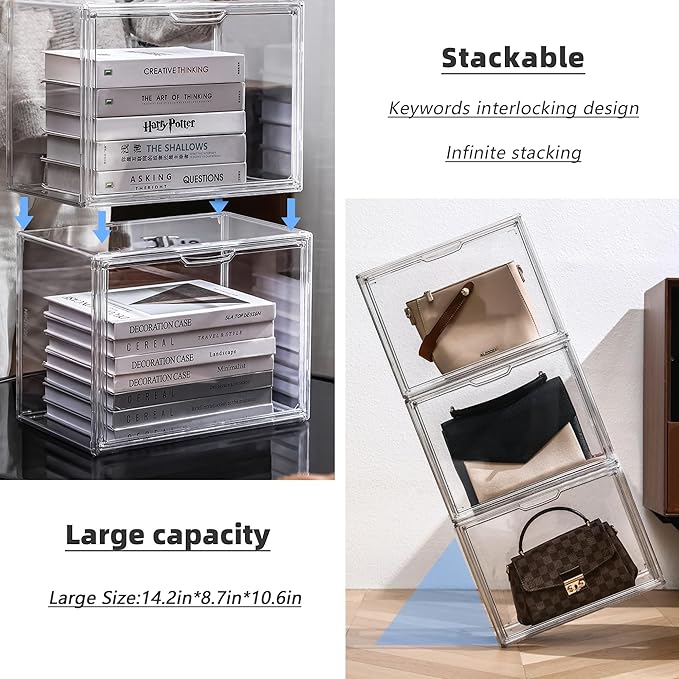 Acrylic Box Display Case, Showcase