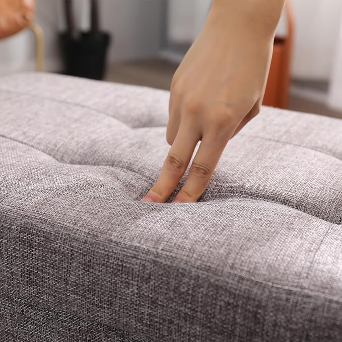 45.3 Inches Ottoman Bench With 166L Storage Space