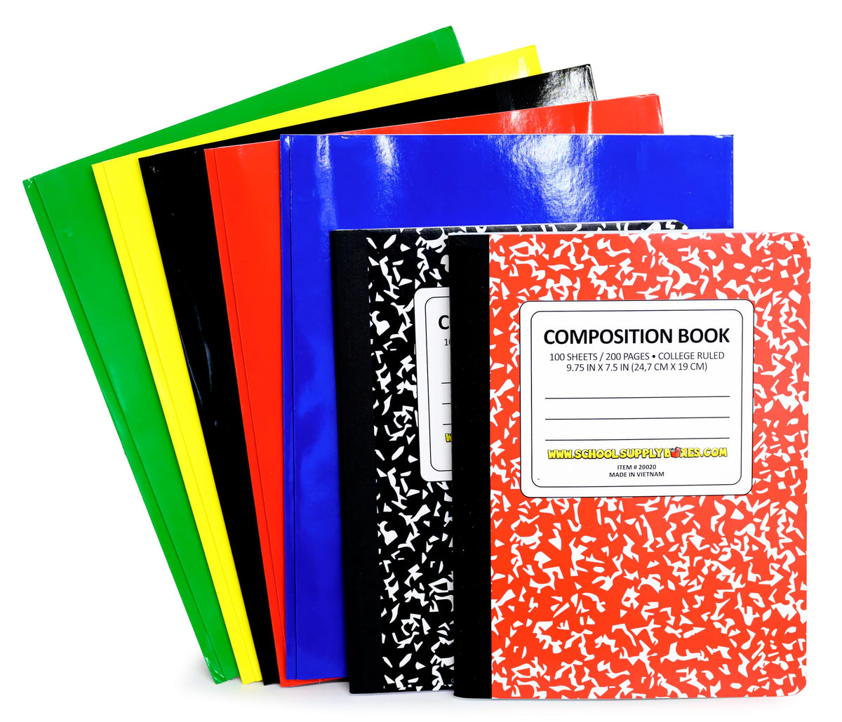 School Supply Boxes | Ultimate High School & College Bundle (1 Box) | Back to School Essentials Kit for Students & Teachers | Includes 1" Binders, College-Ruled Notebooks, Mechanical Pencils, & More