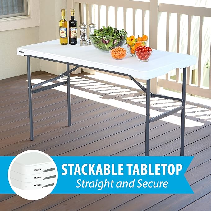 LIFETIME 280478 Commercial Nesting Folding Table