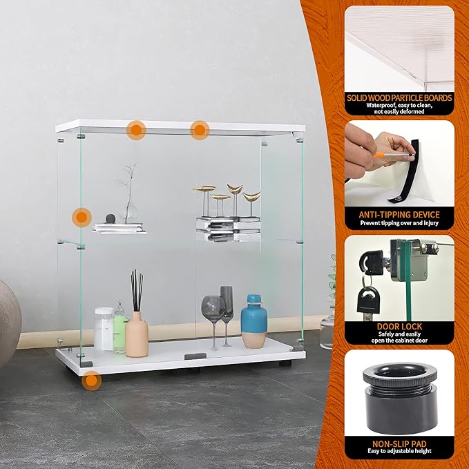 Beauty4U Glass Display Cabinet