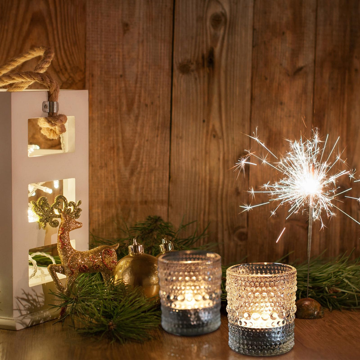 Clear Votive Candle Holders Set 24 PCS Hobnail Glass Tealight Candle Holders for Spring Decor, Easter, Weddings, Birthday Table Centerpiece Decorations