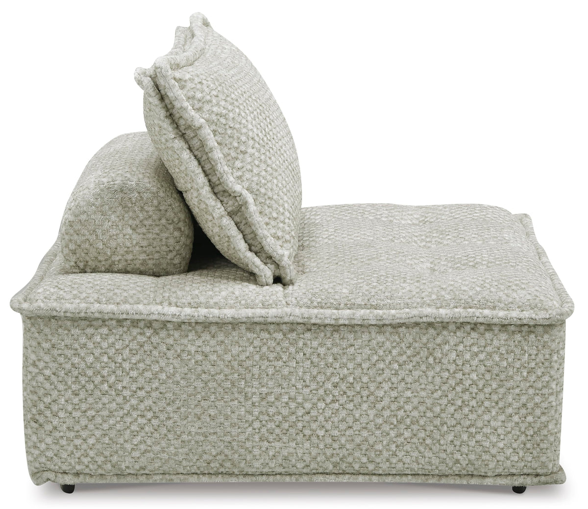 Signature Design by Ashley Bales Casual L-Shaped Modular Tufted 3-Piece Modular Seating with Non-Slip Decking, Beige