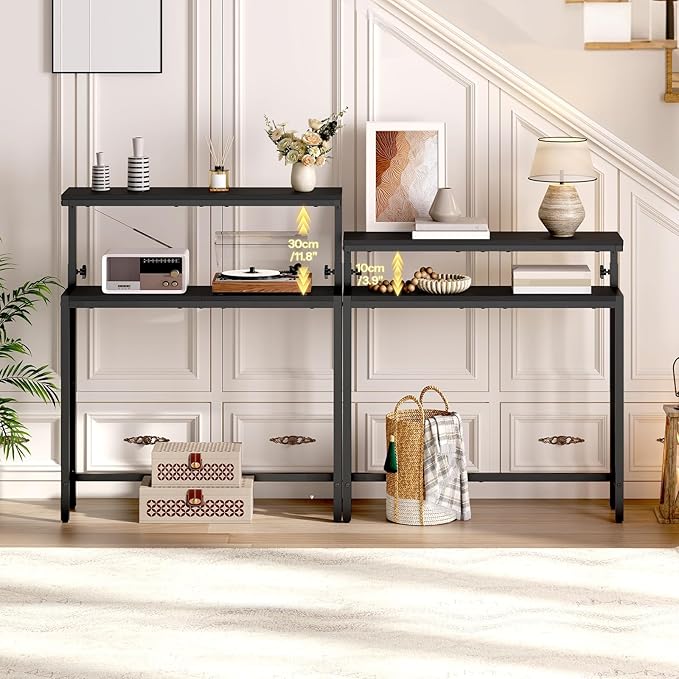 HOOBRO Narrow Console Table