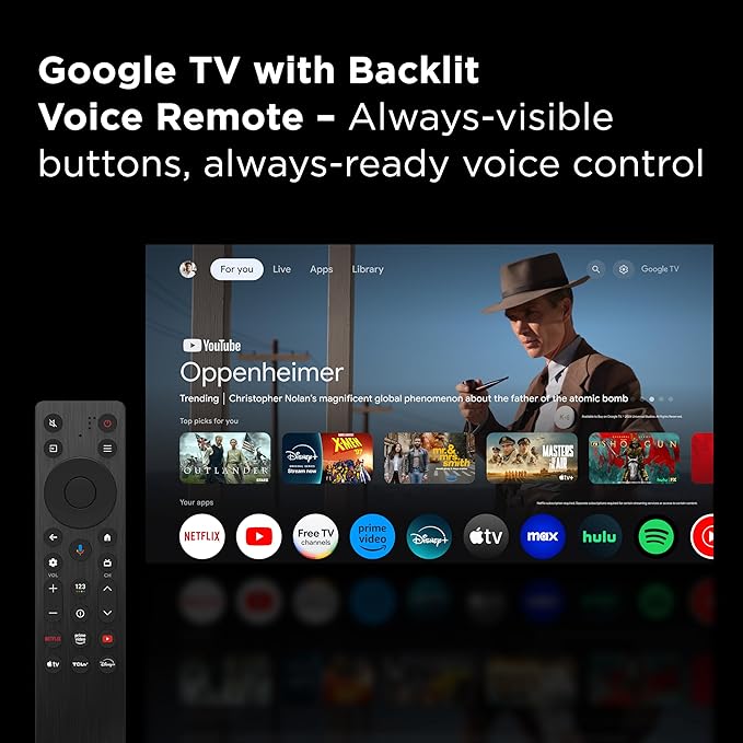 TCL Amazon Exclusive 75 Inch Class T7 Series | 4K QLED HDR Lag-Free Smart