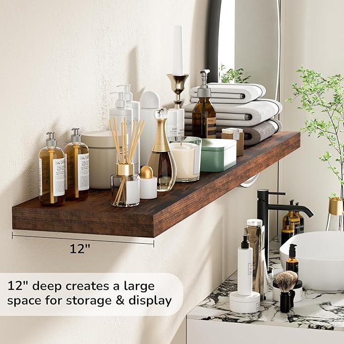 Fun Memories 55 Inch Floating Shelves