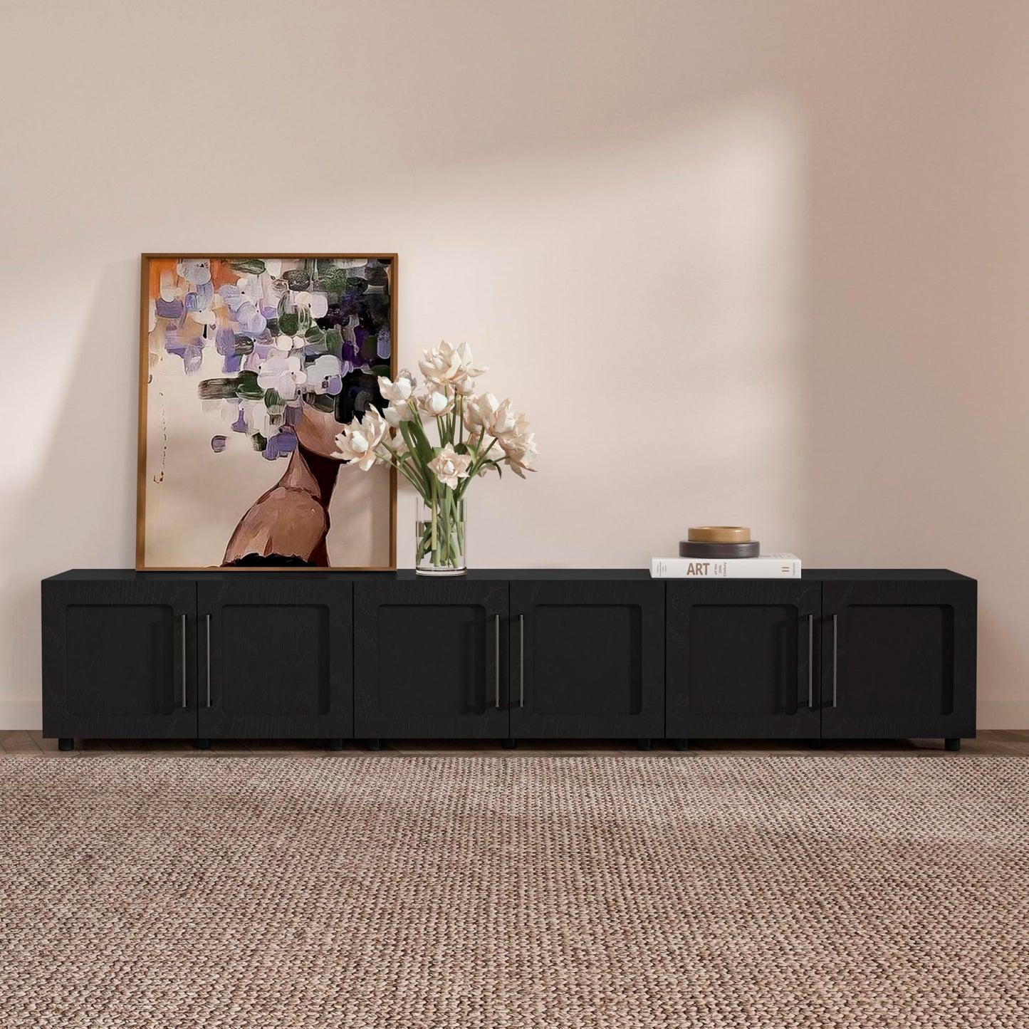From the Tree Furniture 32 Inch Modular Sideboard Storage Cabinet with Soft-Close Doors | Buffet Accent Cabinet for Living Room, Entryway, Dining Room & Office | Scratch-Resistant Modern Design