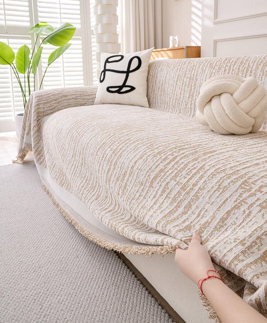 Erke Couch Cover Sheet Blanket for 4 Seater Oversized Sofa Sectional, Machine Washable Chenille Slipcover, 4-Seat L Shape U-Shaped Extra Large Slip Covers Furniture Decor Protector