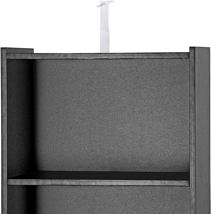 5 Tier Open Bookshelf, 52 Inch Bookcase Storage Rack