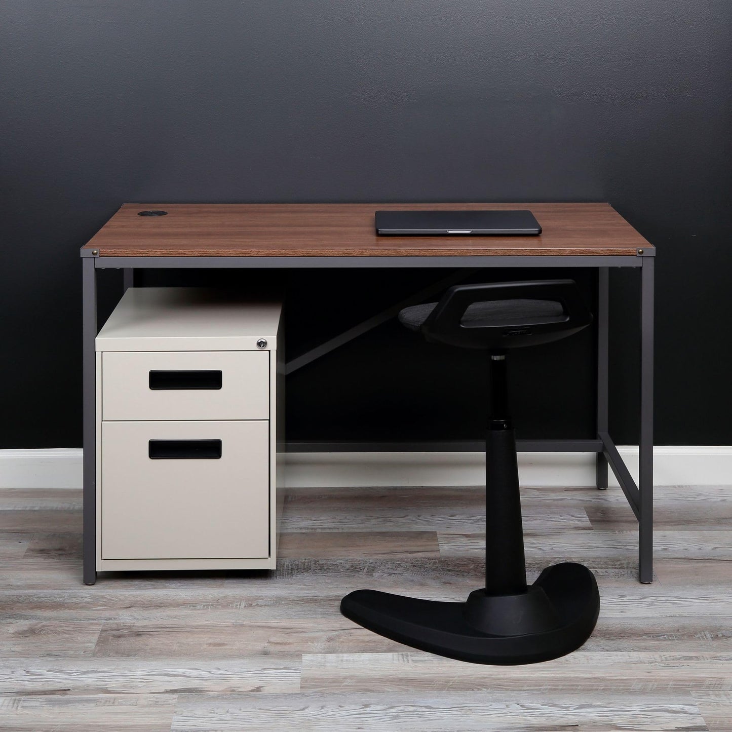 Alera ALE Two-Drawer Metal Pedestal File, 14 7/8w x 19 1/8d x 21 3/4h, Putty