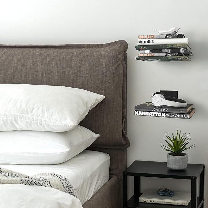 STORAGE MANIAC Floating Book Shelves