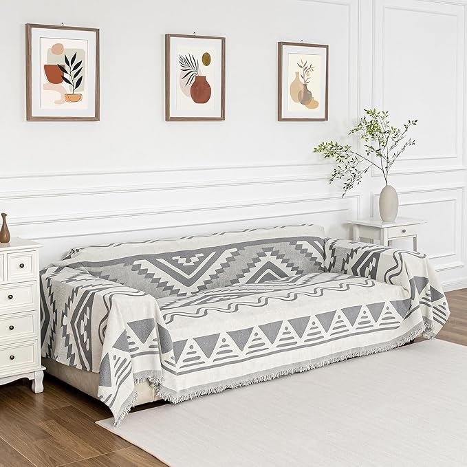 MYSKY HOME Couch Cover for Sectional Sofa Set for Dog Cat Pets Couch Cover 3