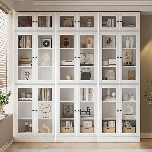 TUSY 85.5" Modern Tall Bookcase
