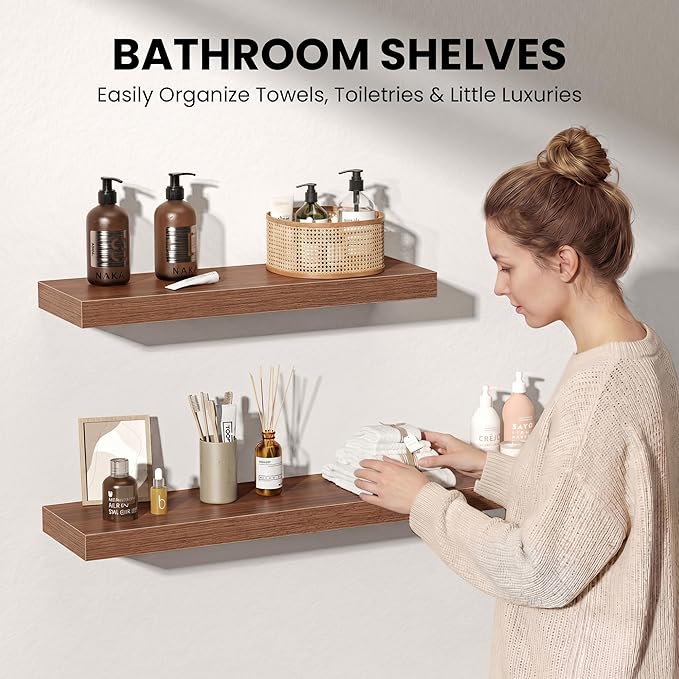 Fun Memories 32Inch Floating Shelves