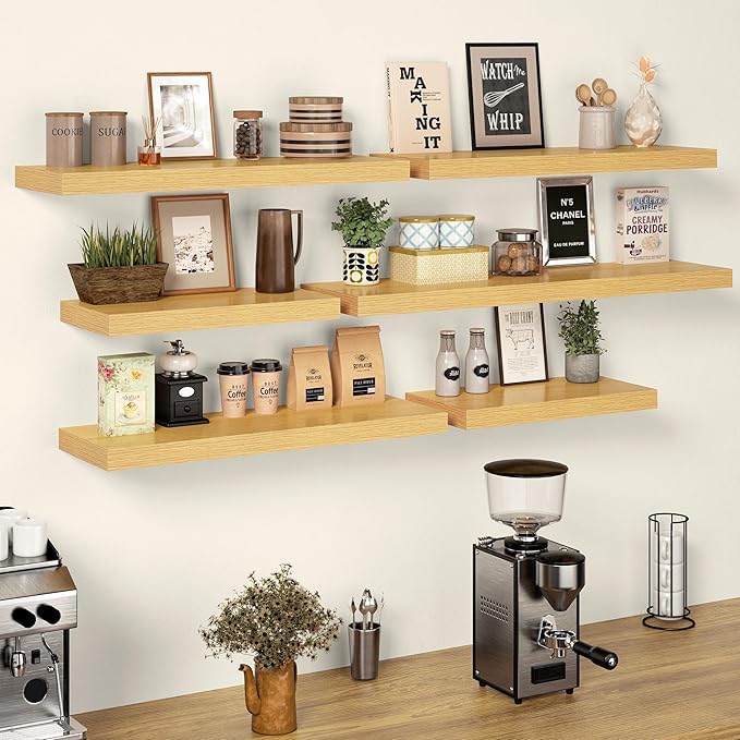 24 Inch Floating Shelves, 12 Inch Deep Floating Shelves