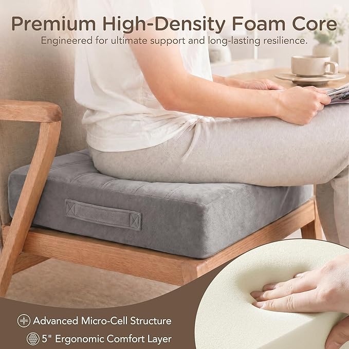 Codi Thick Replacement Couch Cushions 2 Sets, Upholstery Foam