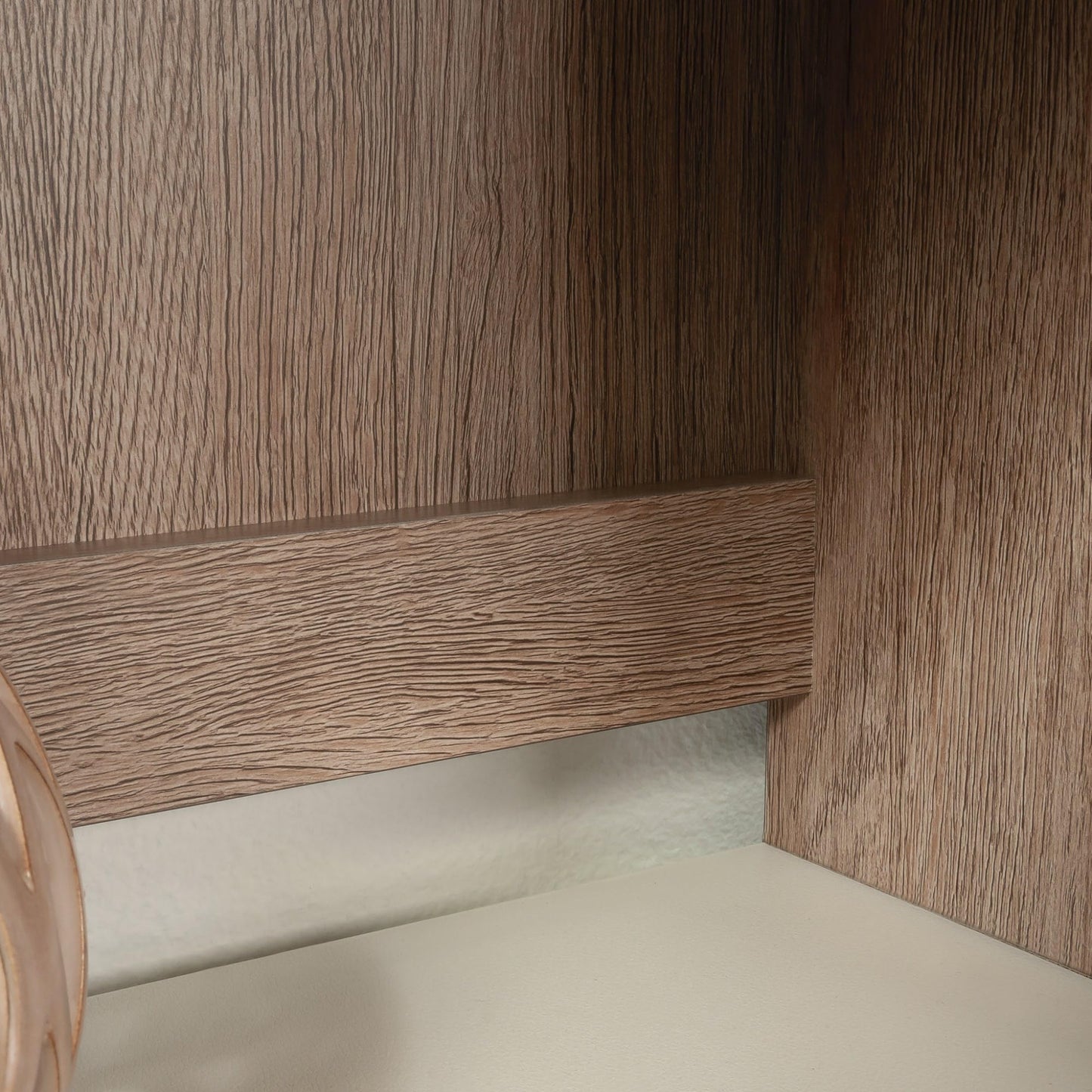 Sauder® Dixon City 33"W Library Hutch, Brushed Oak™