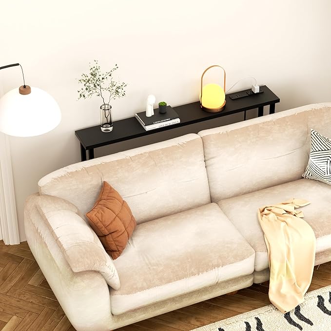 39" Sofa Table Narrow Long