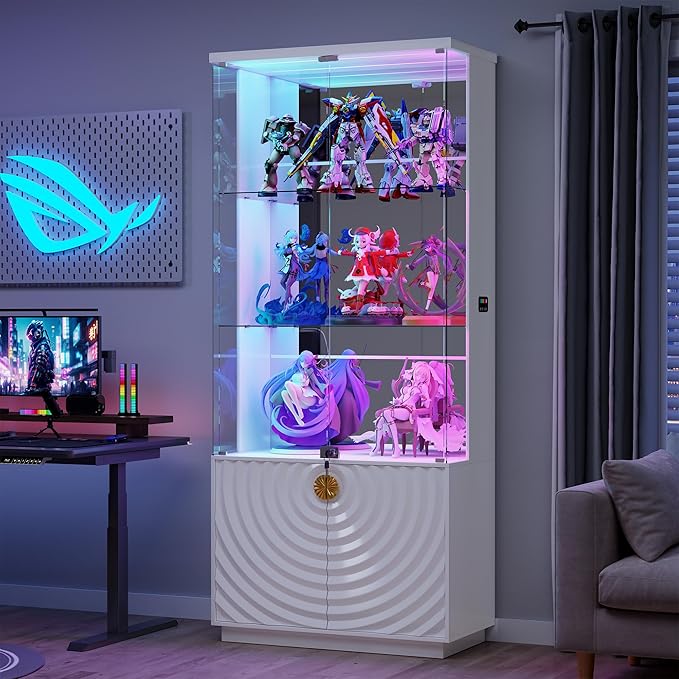 HNEBC Display Cabinet with Glass Doors