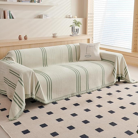 DREAMINGO Couch Cover Washable Chenille Sofa Protector