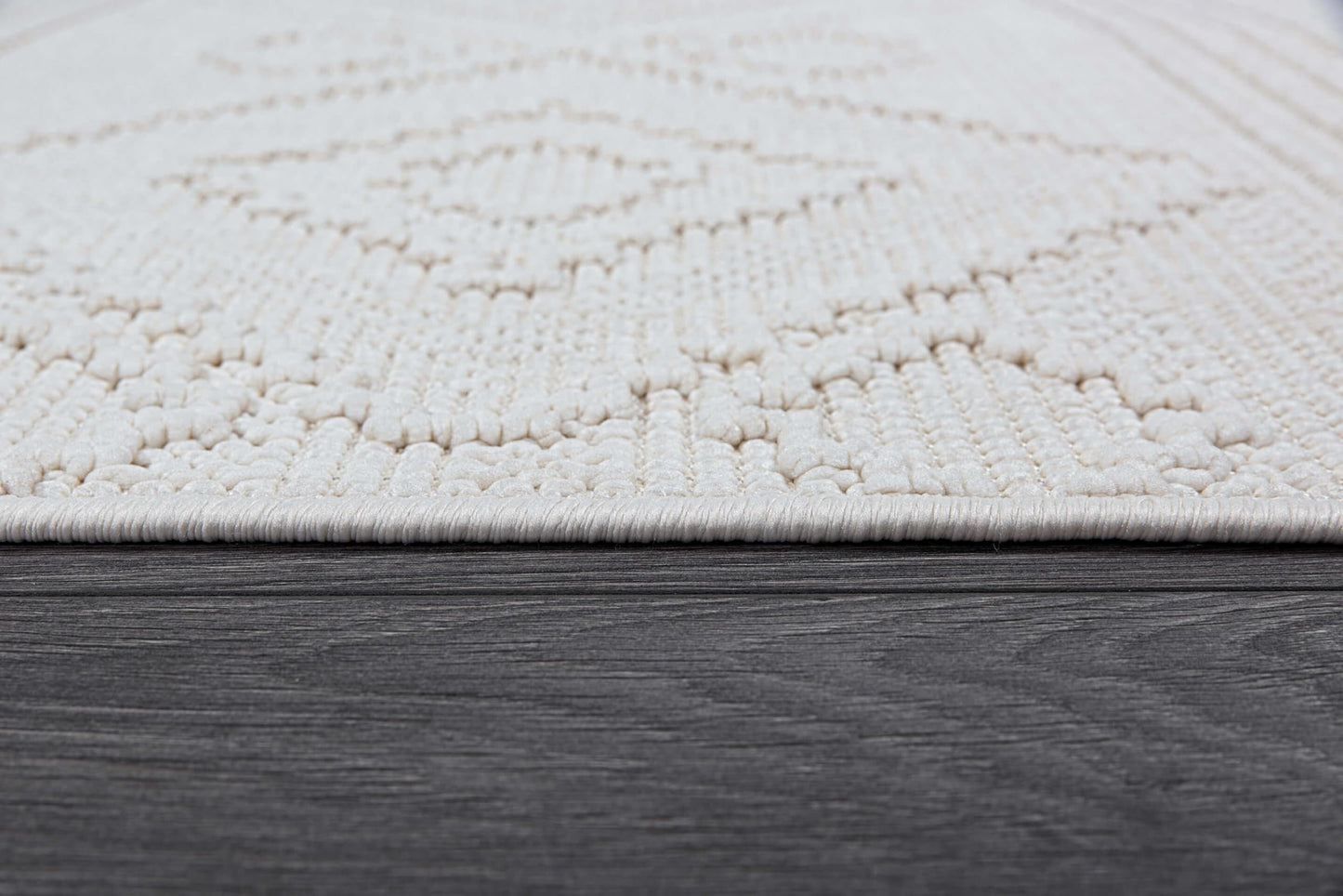 Beverly Rug Micro Loop Area Rug White 8x10 Modern Luxury Soft Boho Geometric Durable Indoor Area Rugs for Living Dining Room Office Stain Resistant Non Shedding Casual Indoor Carpet White 8 x 10