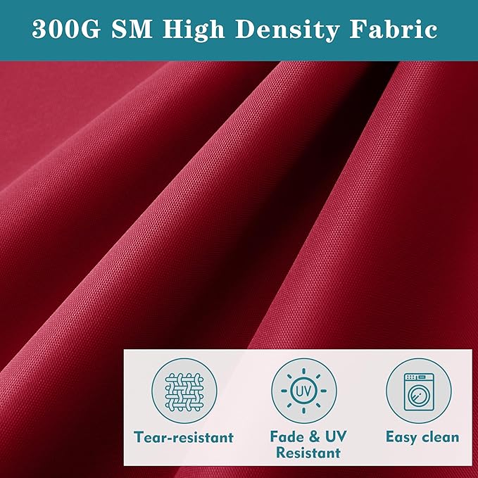 Chaise Lounge Cushion for Outdoor Furniture, Waterproof Fade and Tear Resistant