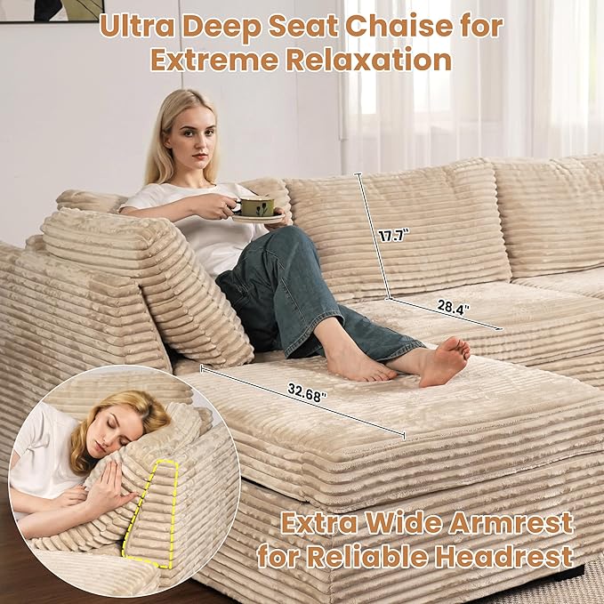 ovios 32.7 inches Middle Seat Module