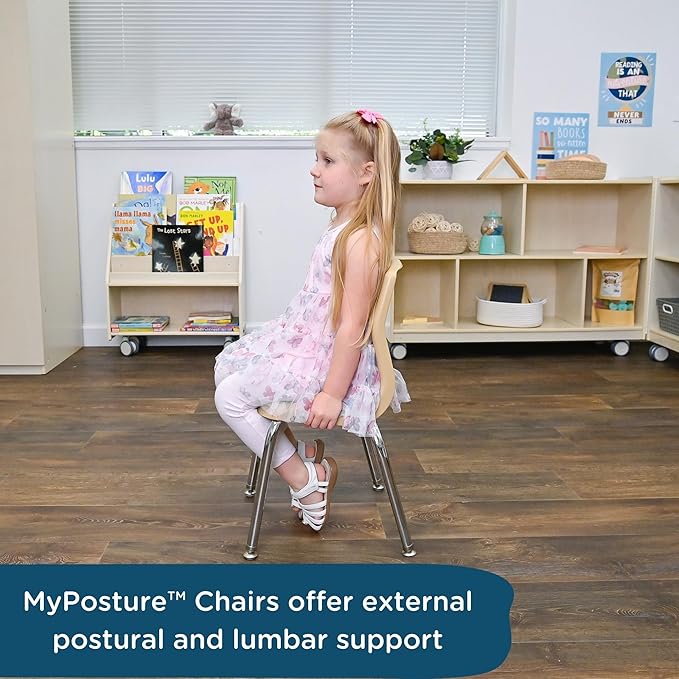 Children’s Factory MyPosture Plus 12" Chair, Tan