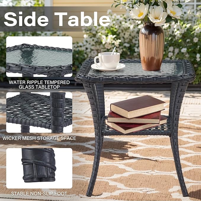Belord Wicker Outdoor Furniture Set