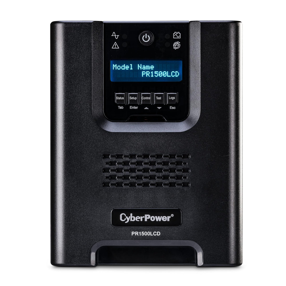 CyberPower PR1500LCD Smart App Sinewave UPS System, 1500VA/1500W, 8 Outlets, AVR, Mini-Tower