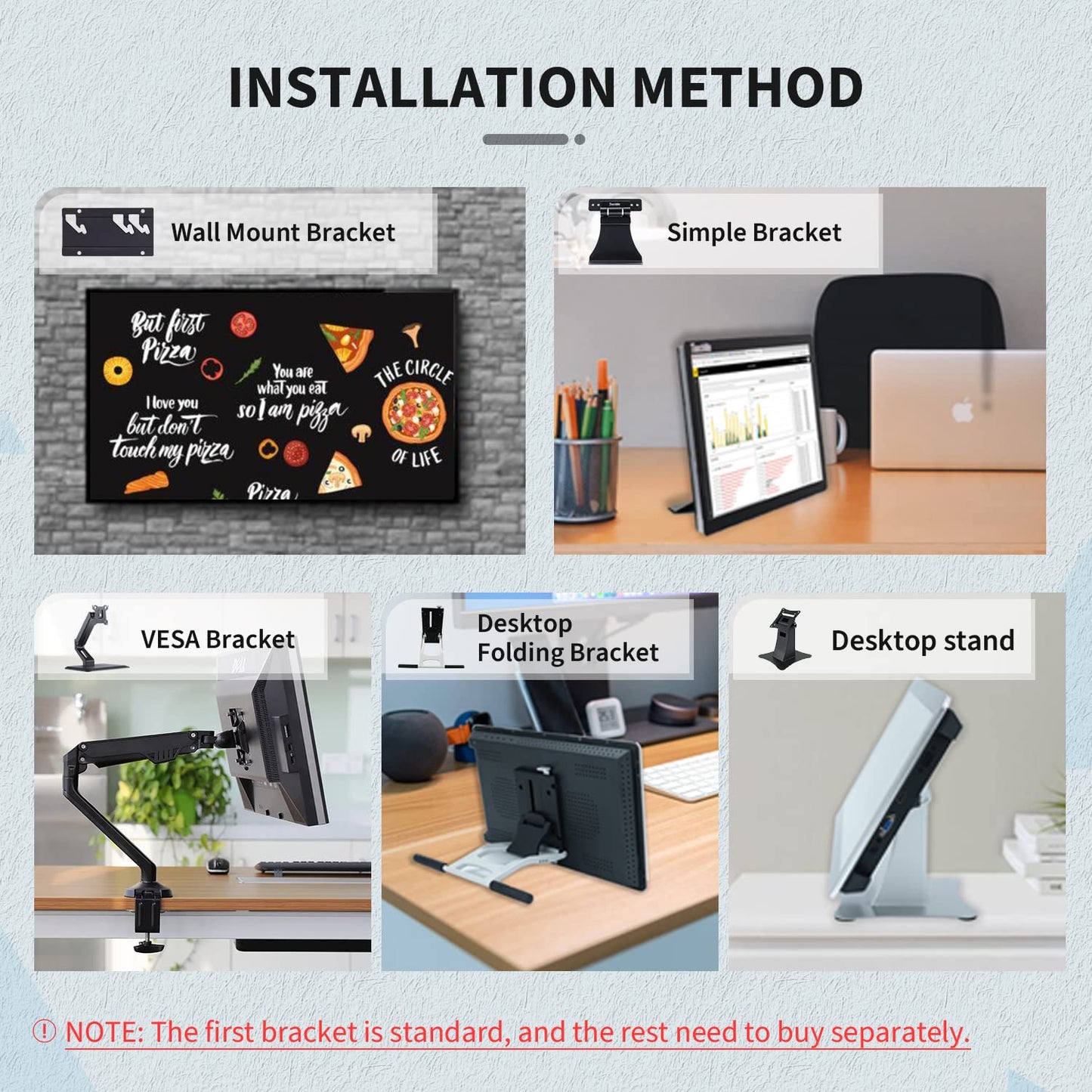 TouchWo 21.5 inch Touch Screen Industrial PC, i7, 8GB RAM, 512G ROM, 16:9 FHD 1080P, Win-11 Pro, Smart Board for Classroom, Meeting & Game, USB, VGA & HD-MI Monitor