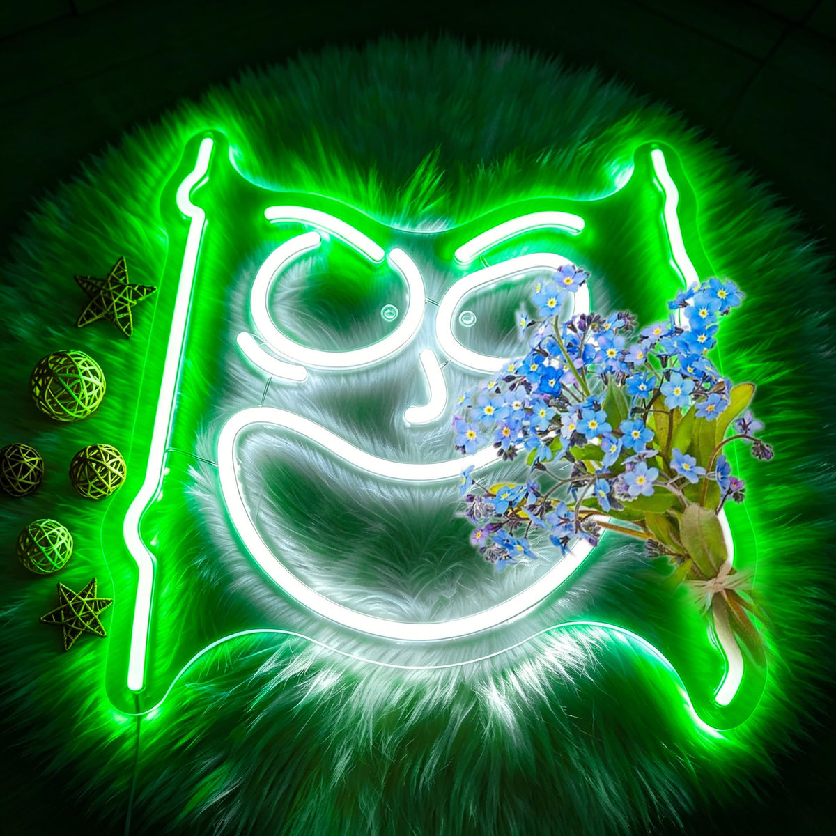Bkuupau Neon Sign, Neon Signs for Wall Decor - Dimmable LED Light Signs Home Decor for Bedroom, Man Cave, Gaming Room, Party, Club, Bar Decoration - Christmas Halloween Easter Gift