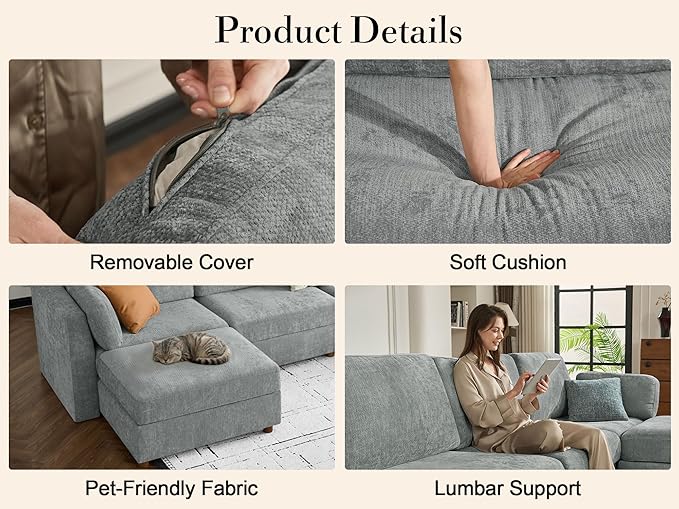 Oversized Modular Sectional Sofa