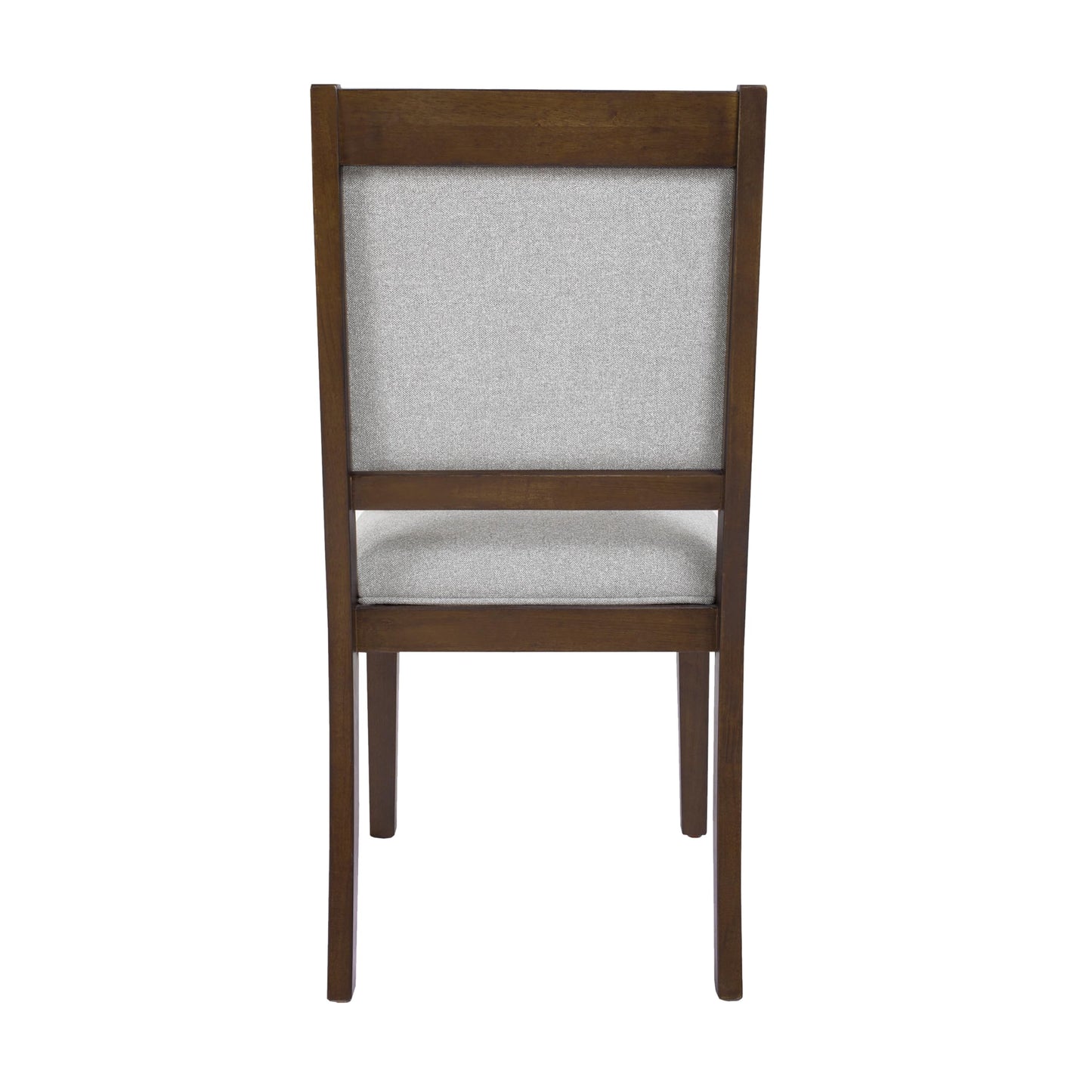 HomePop Open Back Dining Chair - Gray Solid Woven (Set of 2)