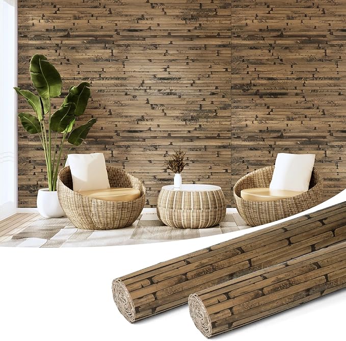 Art3d Natural Bamboo Wall Panel