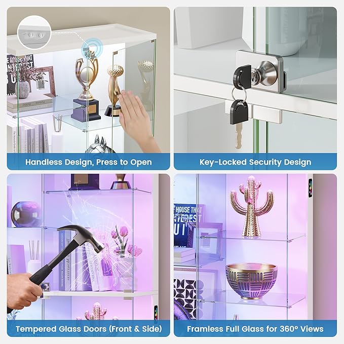 HNEBC Display Cabinet with Glass Doors